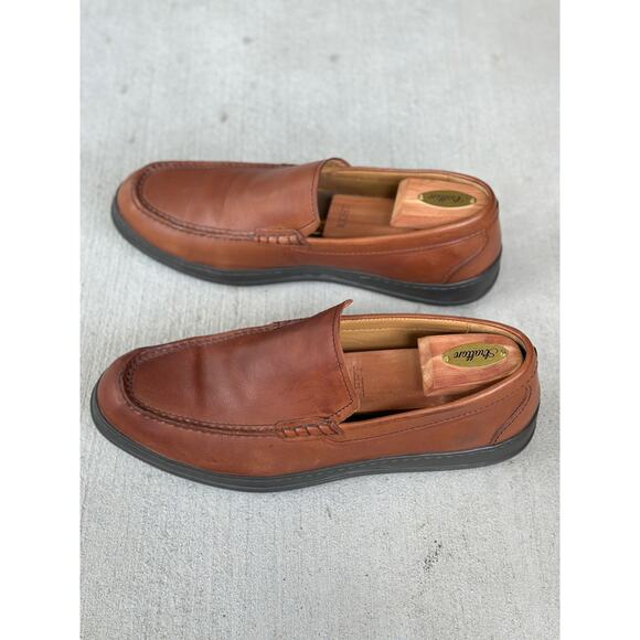 Cole Haan Men’s 12M Brown Hamlin Traveler Venetian Driving Loafer Shoes 031394